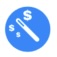 The Auto-balance (Cost) toolbar action.